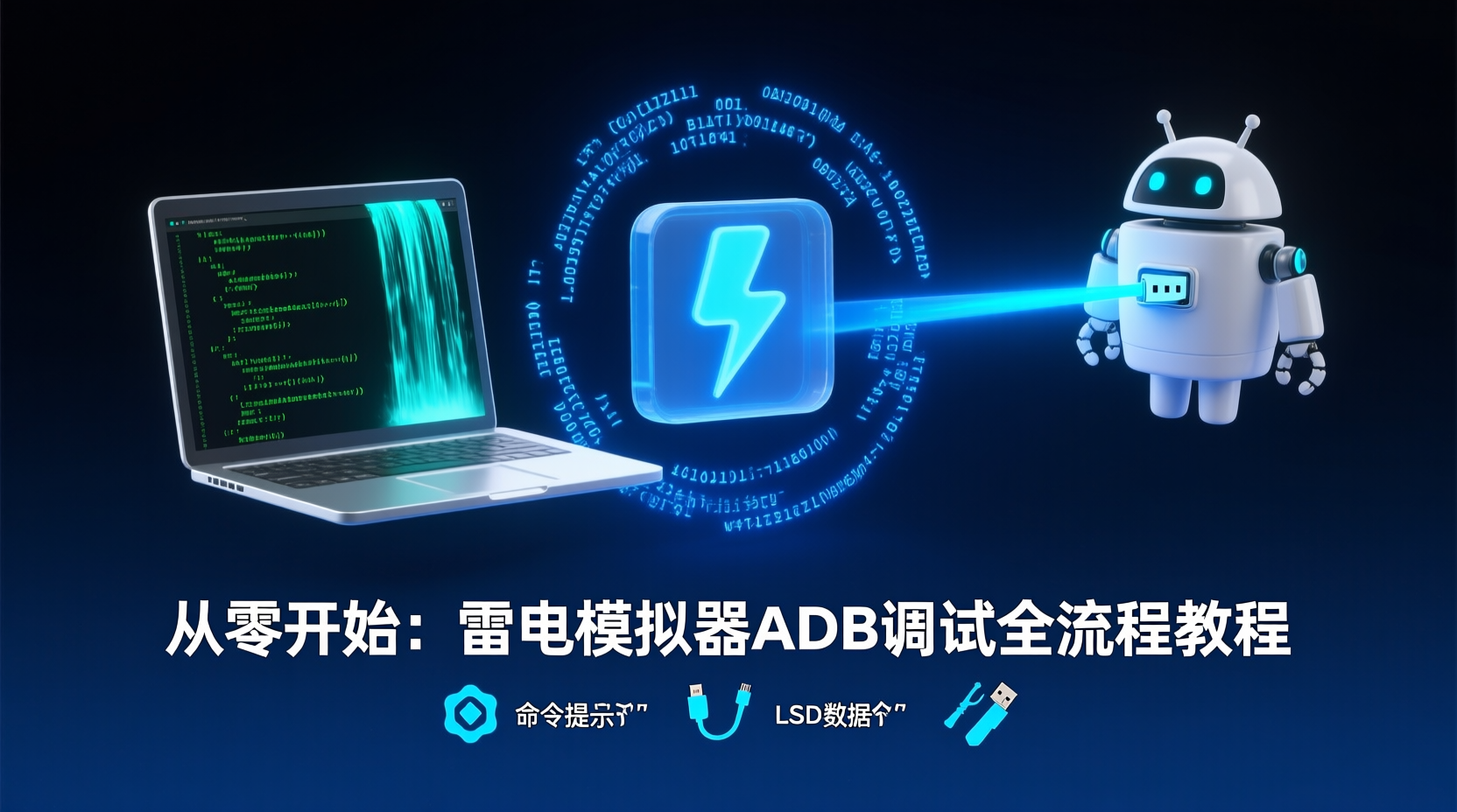 雷电模拟器ADB调试, 雷电模拟器adb连接教程, 如何开启雷电模拟器ADB, 雷电模拟器adb端口设置, adb devices找不到雷电模拟器, 雷电模拟器无线调试, 雷电模拟器ADB日志查看, 雷电模拟器与Android Studio连接